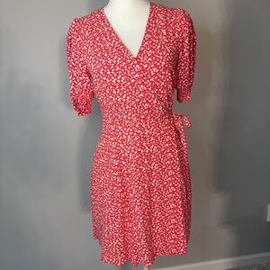 Banana Republic Wrap Floral  Dress
